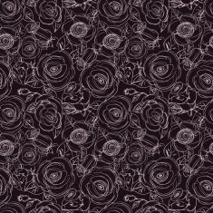 Seamless roses pattern N12