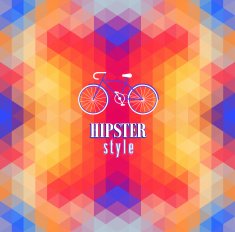 Hipster background N22