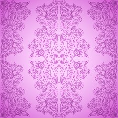 Seamless Vintage Pink Pattern