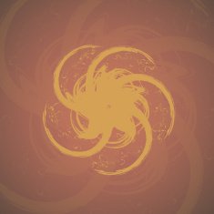 Tribal tattoo - abstract background N7