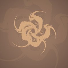 Tribal tattoo - abstract background N8
