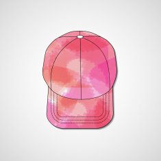 Abstract illustration on peaked cap N101