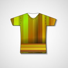 Abstract illustration on t-shirt N105