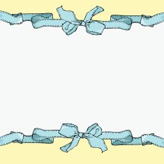 frame with linear drawing bows N3