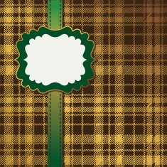 Mens tartan Design template artwork background