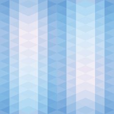 Blue triangles striped pattern