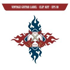 vintage sticker label N151