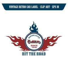 vintage sticker label N153