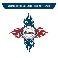 vintage sticker label N157