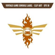 vintage sticker label N172