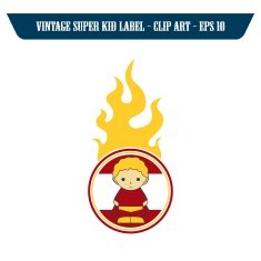 vintage sticker label N189