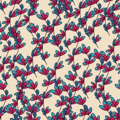 Seamless texture with flowers N82