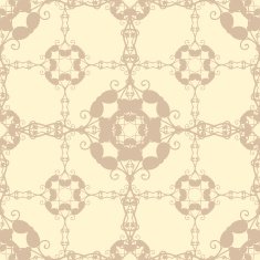 beige floral wallpaper N3