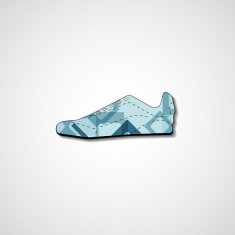 Abstract illustration on sneakers N111