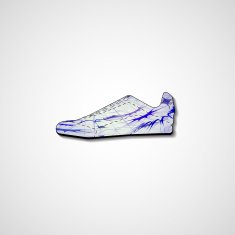 Abstract illustration on sneakers N115