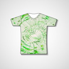 Abstract illustration on t-shirt N110