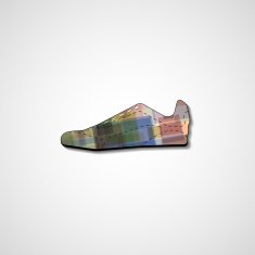 Abstract illustration on sneakers N116