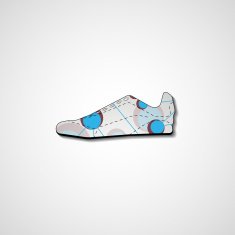 Abstract illustration on sneakers N117