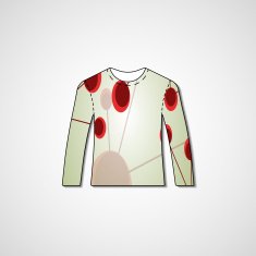 Abstract illustration on sweater N119