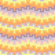 Geometry snake pattern