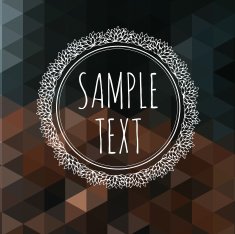 geometric background made of triangles N36
