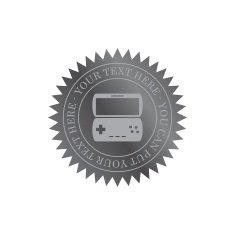 vintage sticker label N231