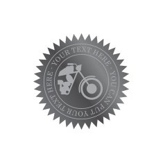 vintage sticker label N241