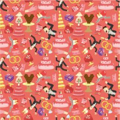 Seamless wedding pattern N2