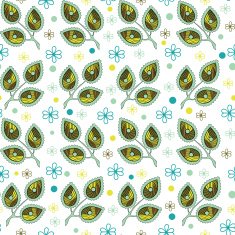 Leaves Endless Seamless Pattern