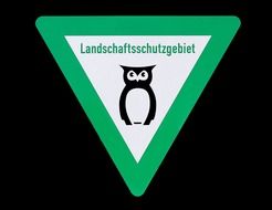 protected landscape area as a sign