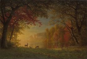 Albert Bierstadt amazing painting