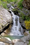 beautiful waterfall
