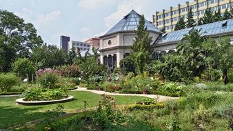 jardin des plantes in Budapest