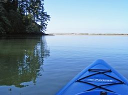 kayaking river blue