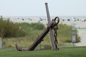 Anchor near the North Sea