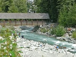 creek glacier water