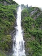 natural waterfall landscape