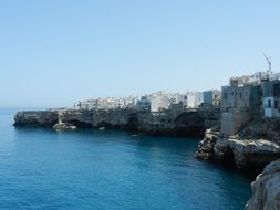 Landscape of summer vacation in Puglia