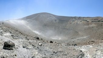volcanic crater