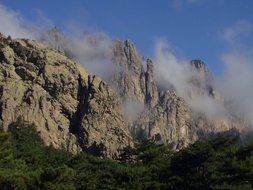 corsica mountains