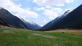 terrific alpine landscape