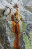 Ugly orange rock