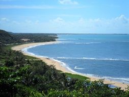 coastline of Bahia