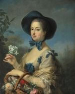 charles van loo portrait drawing