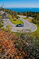 curve mountain road