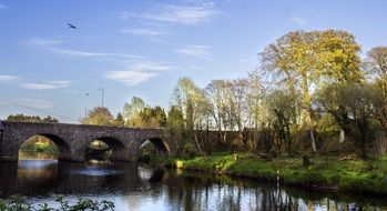 Bridge near the shaws