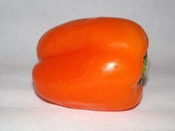 Fresh orange pepper