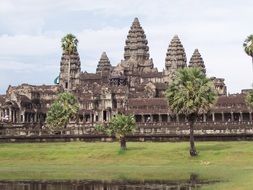 Angkor Wat temple of Cambodia