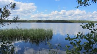 picturesque Finnish lake