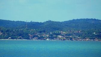 Houses on the coast